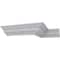 Ekena Millwork 2 3/8"H x 3 1/8"P x 3 3/4"F x 94 1/2"L, (2 7/8" Repeat) Empire Crown Moulding MLD02X03X04EM - alternate 5